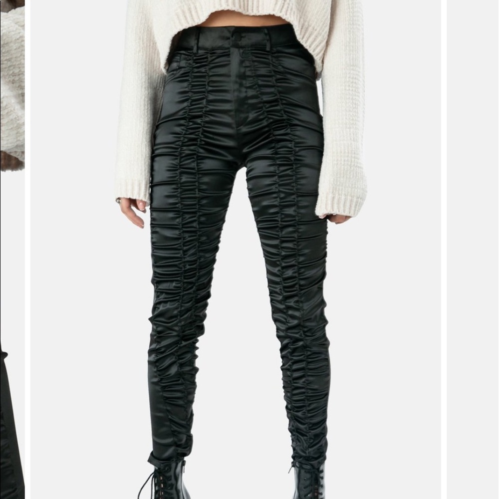 Adika Ruched Leg Pants - Picture 4 of 6